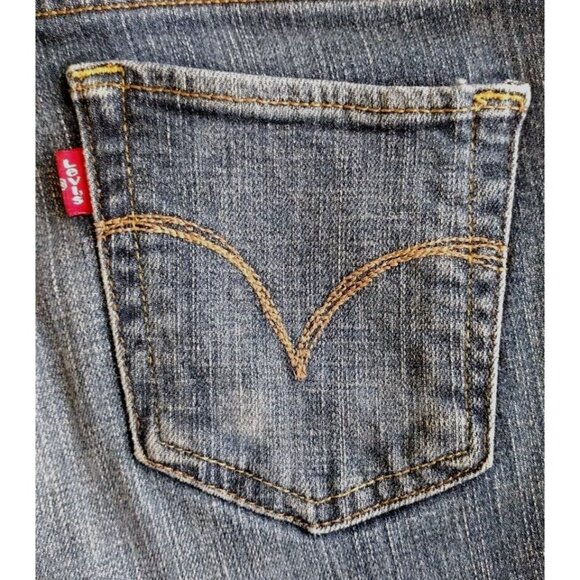 Levis Jeans Womens 6 Slender Straight 526th Pockets Dual Button - Picture 15 of 16